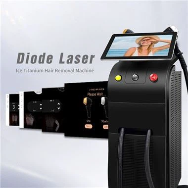 Machine de beauté à prix d'usine triple vitesse 808 755 1064 Épilation Soprano Ice Platinum
