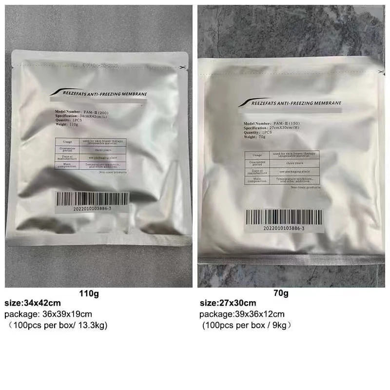 Membrane de congélation professionnelle pour les grosses machines de congélation de cryolipolyse