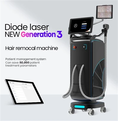 Machine d'épilation au laser à diode de 2000 W
