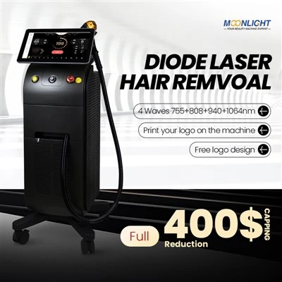 Vente de machine à épilation au laser à diodes professionnelles