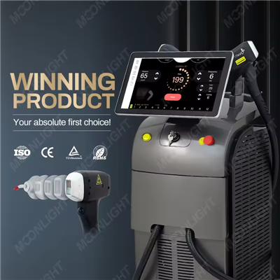Machine d'épilation au laser avec formation
